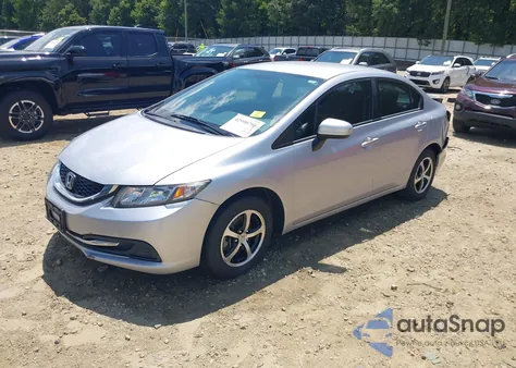 2015 Honda Civic Se из США, поврежденный, VIN 2HGFB2F70FH545495
